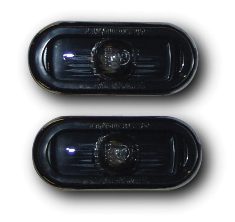 VW Golf 4 Bora Passat Polo 4 /5 Caravelle/Transporter T4/T5, Seat Leon Toledo Crystal Black Side Repeaters