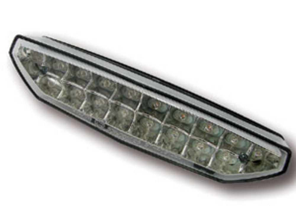 Kawasaki ZX6R, GTR1400 (2008-2009) LED Clear Rear Tail Light With Integrated Indicators