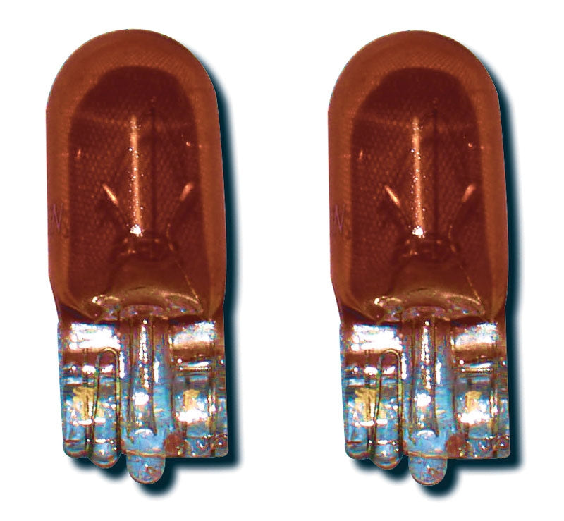 12V 5W Capless Amber Side Repeater Bulbs