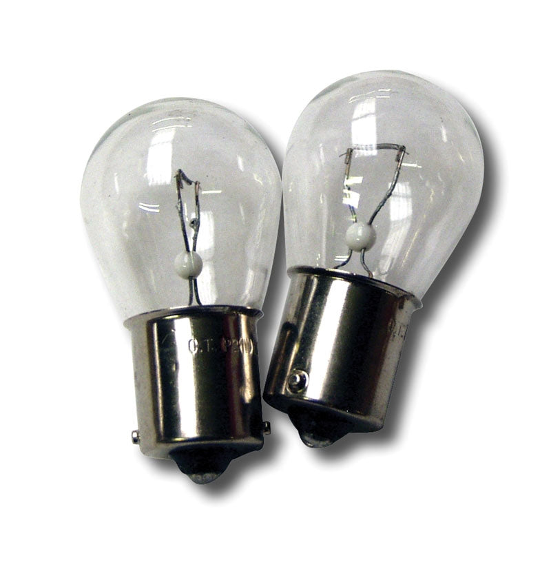 12V 21W Clear Indicator/Reverse/Stop/Fog Light Bulbs