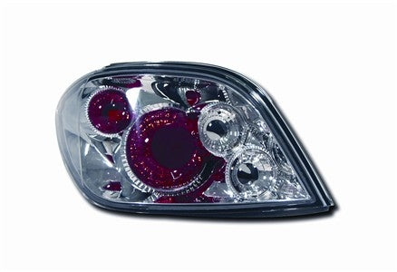 Peugeot 307 (2001-2008) Chrome Lexus-Style Rear Tail Lights - (RHD Only)