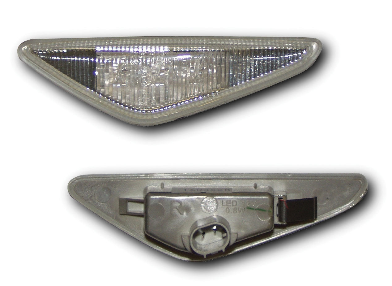 BMW 3-Series E46 Coupe, Cabriolet 2003-2006 Clear LED Side Repeaters