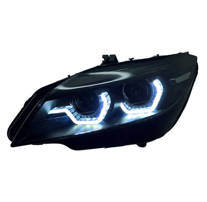 BMW Z4 E89 (2009-2013) Black Angel Eye HID/Xenon Headlights With Motors