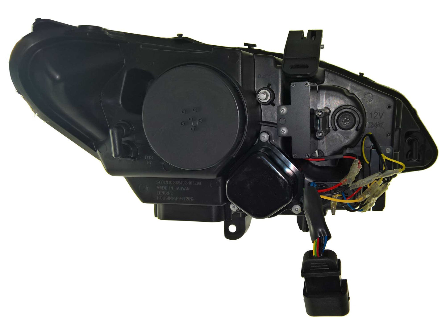 BMW Z4 E89 (2009-2013) Black Angel Eye HID/Xenon Headlights With Motors