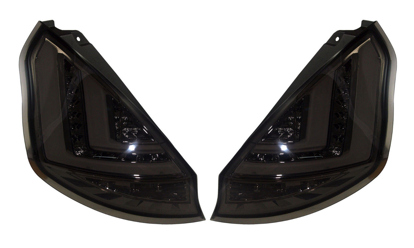 Ford Fiesta Mk7 (2008-2012) Smoked LED Light Bar Rear Tail Lights