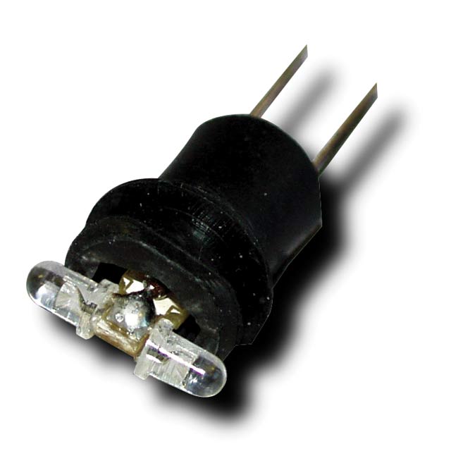 Universal 3V LED Bulb (2 Small LED's In T-Shape Arrangement)