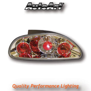 Rover MGF, MG TF (1995-2004) Chrome Lexus-Style Rear Tail Lights