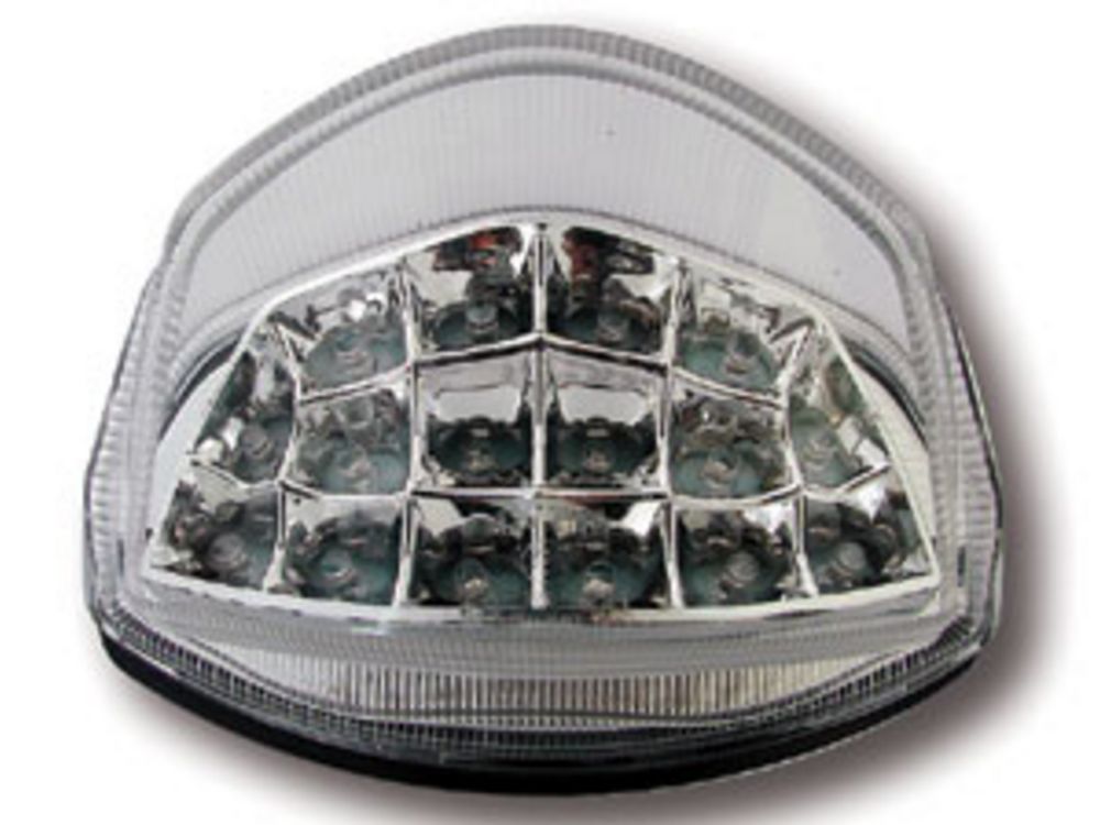 Suzuki GSX-R 1000 (2007-2008) LED Clear Rear Tail Light With Integrated Indicators
