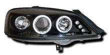 Vauxhall Astra G Mk4 (1998-2003) Black Angel Eye Halogen Headlights