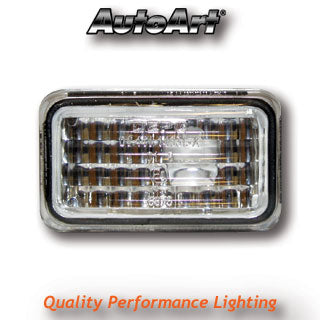 VW Corrado Golf Mk2 (1984-1993) Polo Mk2 Mk3, Scirocco Mk2 Clear Jewel-Style Side Repeaters
