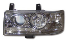 VW T4 Caravelle (90-97) Transporter (90-03) Chrome DRL-Style LED Headlights - Short Nose