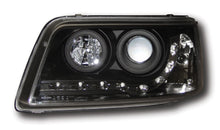 VW T5 Caravelle T5 Transporter Pre-Facelift (2003-2009) Black DRL-Style LED Headlights