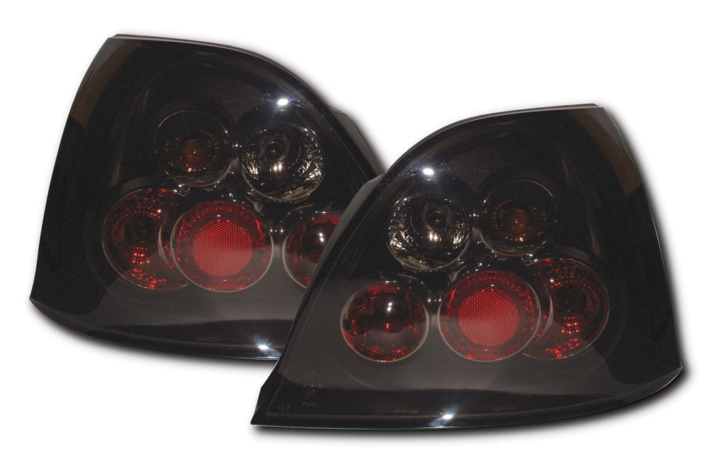 Rover 200 (1995-2000) 25 (2001-2005) MG ZR (2001-2005) Black Lexus-Style Rear Tail Lights
