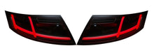 Audi TT Mk2 8J (2006-2014) Black LED Light Bar Rear Tail Lights