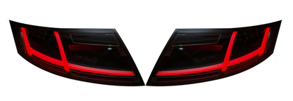 Audi TT Mk2 8J (2006-2014) Black LED Light Bar Rear Tail Lights