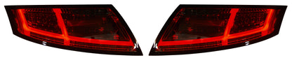 Audi TT Mk2 8J (2006-2014) Red/Black LED Rear Tail Lights