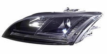 Audi TT Mk2 8J (2006-2014) Black DRL-Style HID/Xenon Projector Headlights With Sequential Indicators - Only For Cars With OE HID/Xenon Dipped Beams