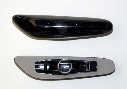 BMW 1-Series E81 E87, 3-Series E90, 5-Series E60 Crystal Black Side Repeaters