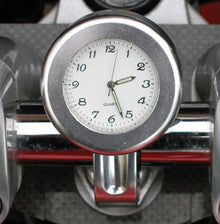 Universal Motorcycle, Bicycle Chrome Analogue Clock