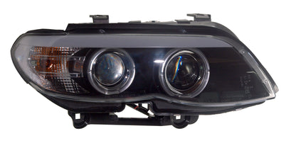 BMW X5 E53 Facelift (2004-2006) Black Angel Eye Dual Projector Headlights