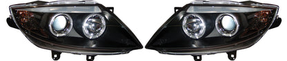 BMW Z4 (2003-2008) Black Angel Eye Headlights With Adjusting Motors
