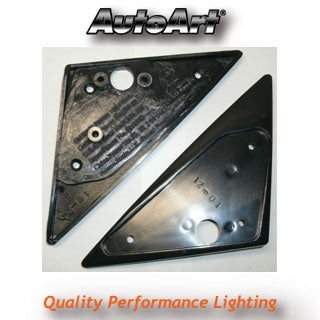 Mitsubishi Lancer Evo Mk2 Mk3 (1992-1996) Door Mirror Base Plates