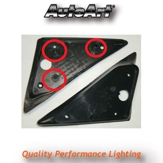 Subaru Impreza 1993-2000 Door Mirror Base Plates