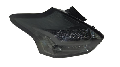 Ford Focus Mk3 (2015-2017) Smoked LED Light Bar Rear Taillights With Sequential Indicators