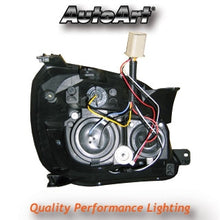 Ford Fiesta Mk6 (2002-2007) Black DRL Headlights