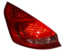Ford Fiesta Mk7 Pre-Facelift 2008-2012 Red/Clear Depo LED Rear Tail Lights