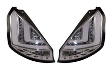 Ford Fiesta Mk7 Pre-Facelift 2008-2012 Clear LED Light Bar Rear Tail Lights