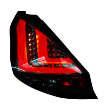 Ford Fiesta Mk7 Facelift 2013-2017 Smoked LED Light Bar Rear Tail Lights