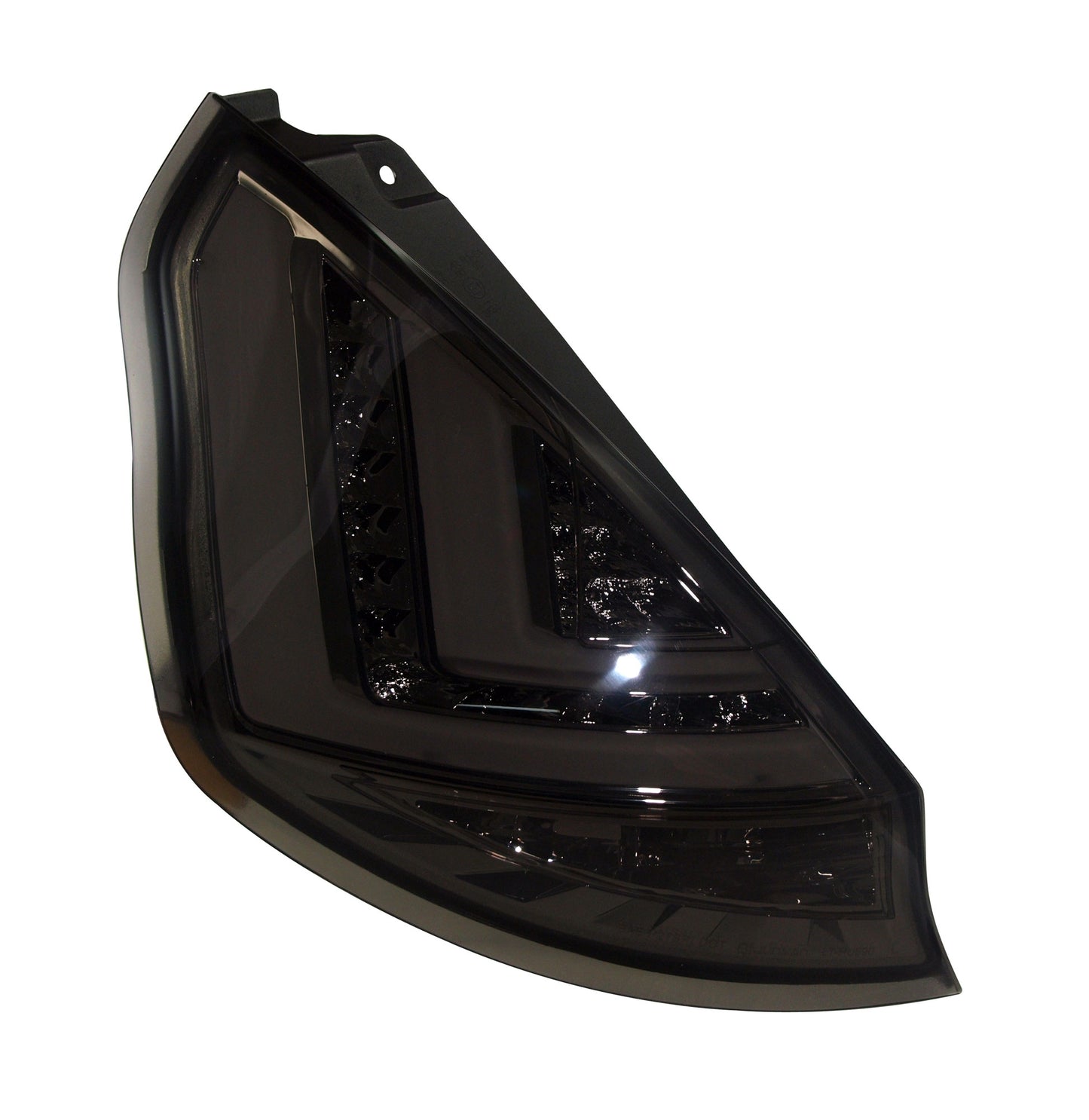 Ford Fiesta Mk7 Facelift 2013-2017 Smoked LED Light Bar Rear Tail Lights