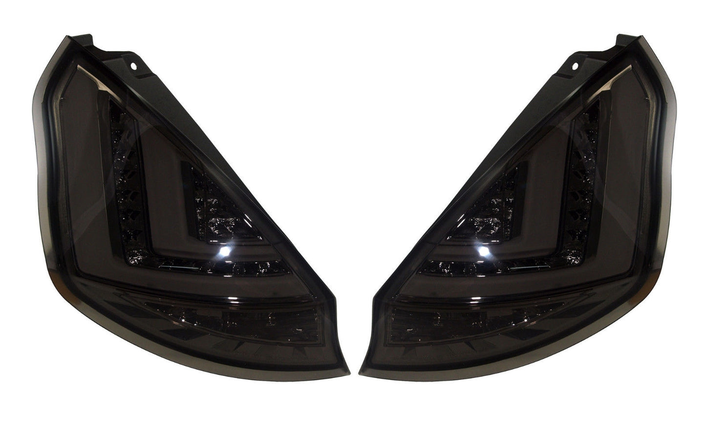 Ford Fiesta Mk7 Pre-Facelift 2008-2012 Smoked LED Light Bar Rear Tail Lights
