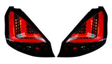Ford Fiesta Mk7 Pre-Facelift 2008-2012 Smoked LED Light Bar Rear Tail Lights