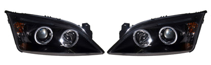 Ford Mondeo Mk3 (Gen2) 2000-2007 Black Angel Eye Projector Headlights