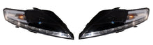 Ford Mondeo Mk4 2007-2014 Black DRL-Style Devil Eye (Audi R8-Style) Headlights