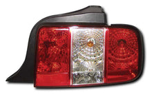 Ford Mustang (2005-2009) Crystal Red/Clear Rear Tail Lights