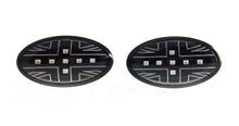 BMW Mini R50; R52; R53 Black LED Union Jack side repeater set