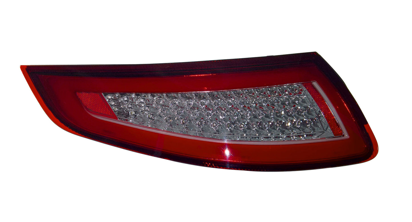 Porsche 911 (997) 2005-2008 Red/Clear LED Light Bar Rear Tail Lights