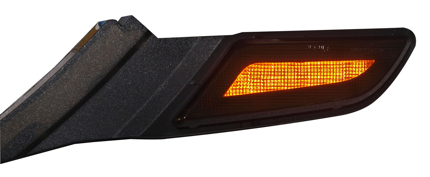Porsche Cayenne 2007-2010 Smoked LED Side Repeaters With Integrated Running Light