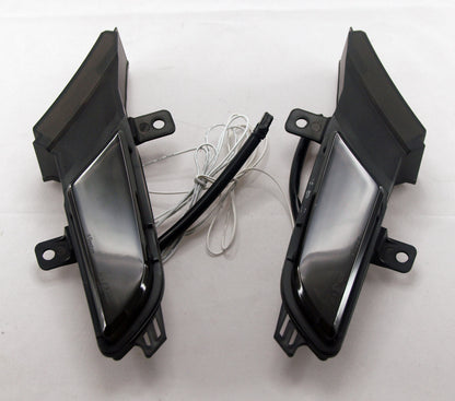 Porsche Cayenne 2007-2010 Smoked LED Side Repeaters With Integrated Running Light