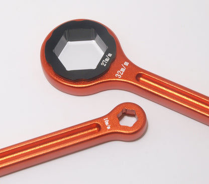 Motorcycle Aluminium Combination Tyre Lever Spanner Set 10/13/22/27/32 mm