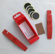 Bicycle Tyre Puncture Repair Kit - Glueless With Nylon Tyre Levers
